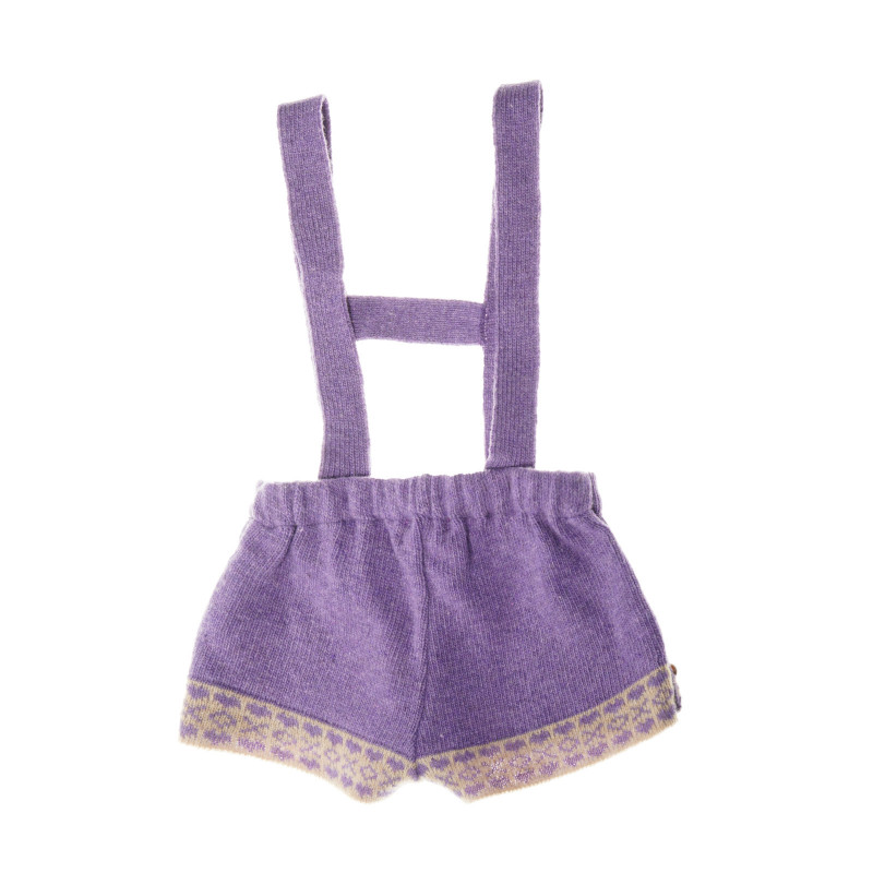 Pantaloni scurți violet pentru fetițe  149917