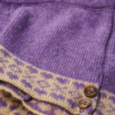 Pantaloni scurți violet pentru fetițe Neck & Neck 149919 3