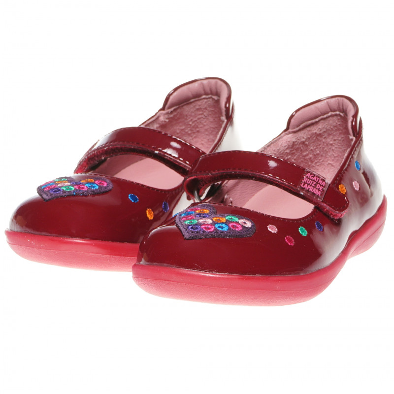 Pantofi pentru fete, roșu  150031