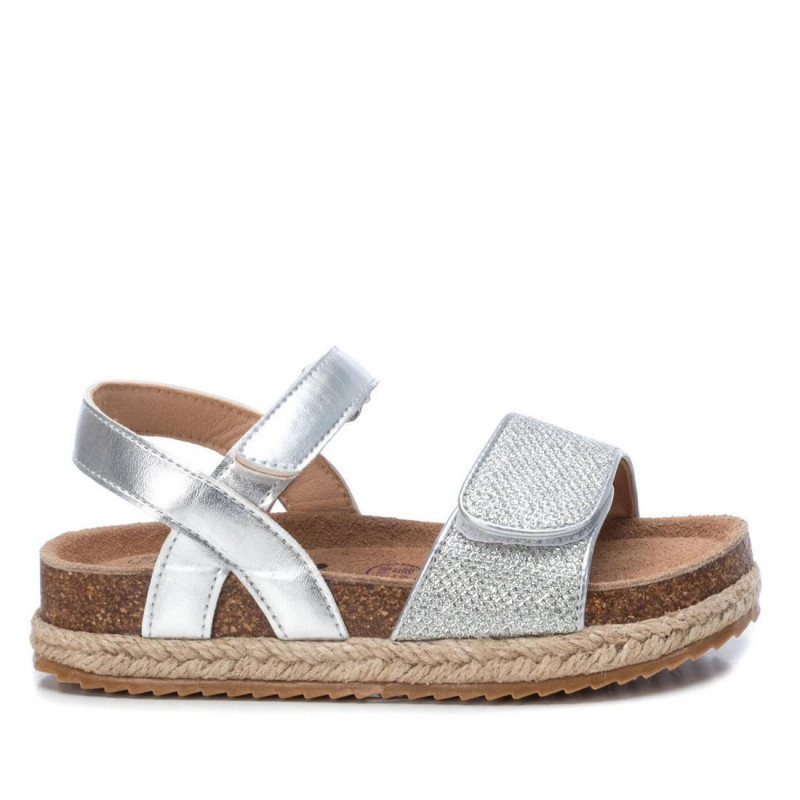 Sandale cu arici, pentru fete, argintii  150633