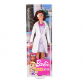 Papușa Barbie cu profesie - savant Barbie 150947 