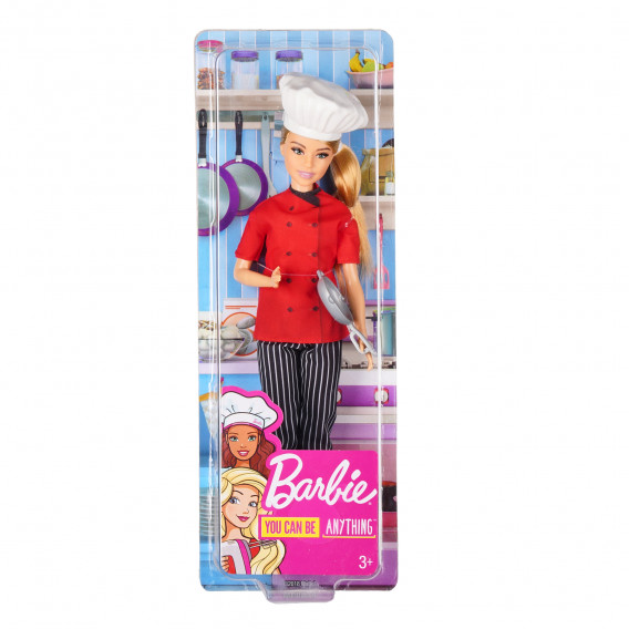 Papușa Barbie cu profesie - bucătar Barbie 150949 2