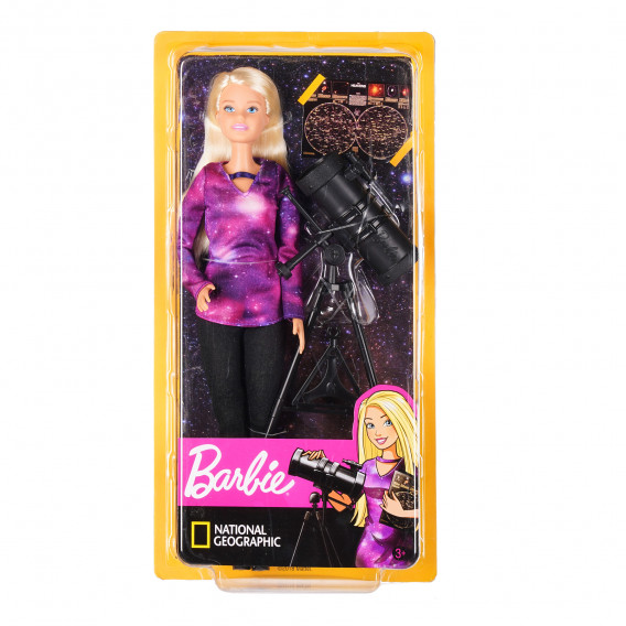 Păpușa Barbie Călătoare  - astronom Barbie 150952 
