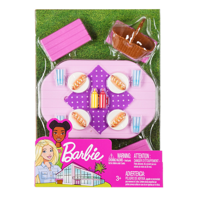 Set de joacă Barbie, mobilier pentru picnic  151022
