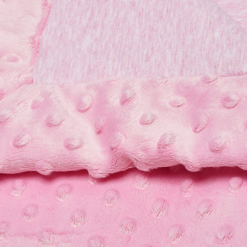 Pătură cu puncte în relief pentru fete, roz  151320