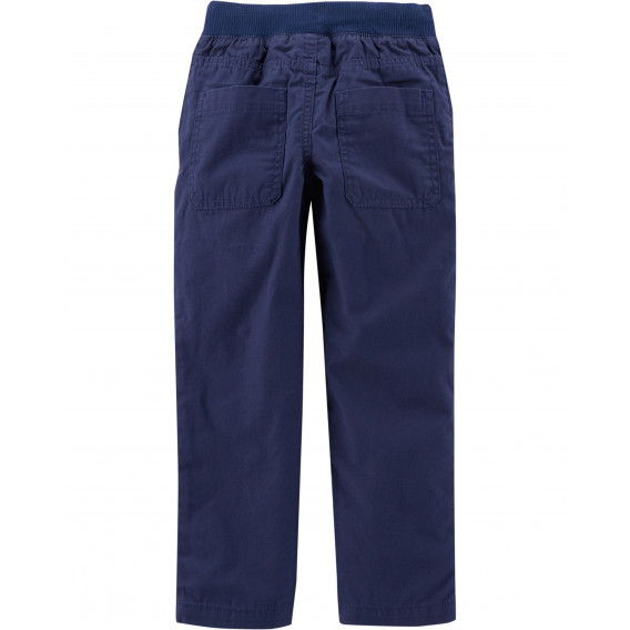 Pantaloni de bumbac pentru băieți, albastru mediu Carter's 151428 