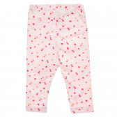Pantaloni de bumbac pentru fete - palmier roz Tape a l'oeil 151564 4