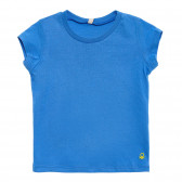 Tricou din bumbac albastru pentru băieți Benetton 151659 