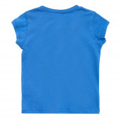 Tricou din bumbac albastru pentru băieți Benetton 151662 7
