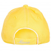 Șapcă din bumbac Minnie Mouse pentru fete, galbenă Original Marines 151756 3