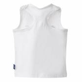 Tricou de bumbac pentru fete, alb strălucitor Original Marines 151812 3