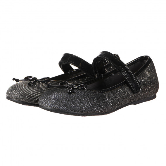 Pantofi pentru fete, gri, Mary Janes Chicco 151891 