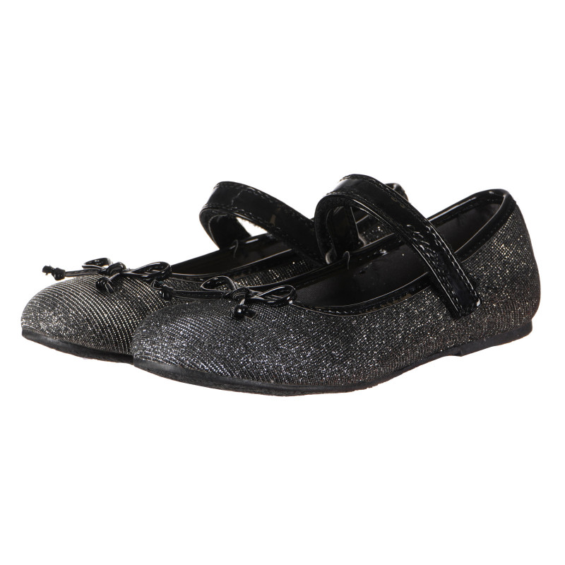 Pantofi pentru fete, gri, Mary Janes  151891