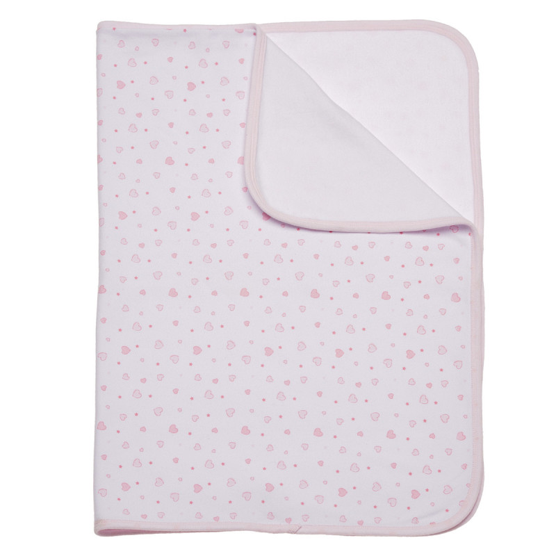Pătură pentru fete, în alb și roz  151914