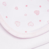 Pătură pentru fete, în alb și roz Idexe 151915 2