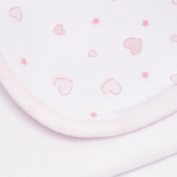 Pătură pentru fete, în alb și roz Idexe 151915 2