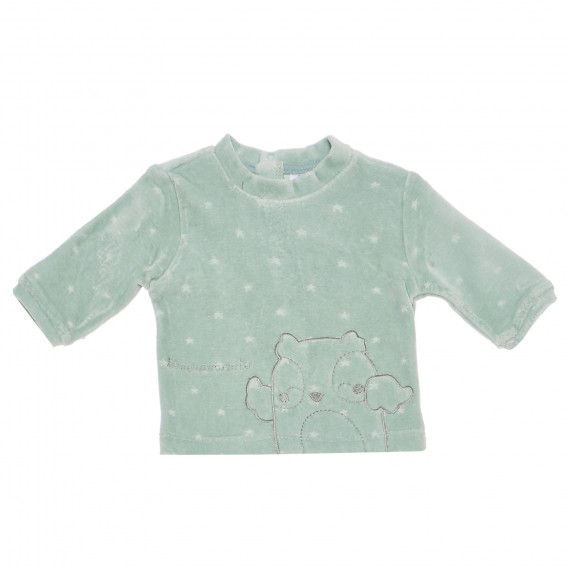 Bluză pentru bebeluși, verde Idexe 151957 