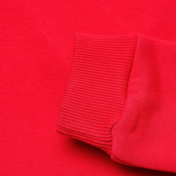 Bluză cu mânecă lungă pentru fete, roșie Trybeyond 152123 3