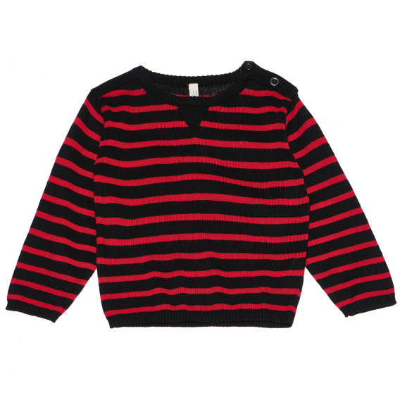 Bluză pentru copii, în roșu și negru Birba 152141 