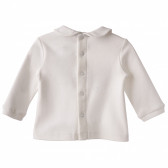 Tricou din bumbac pentru copii, pentru băieți, cu cățeluși albi drăguți Birba 152148 4