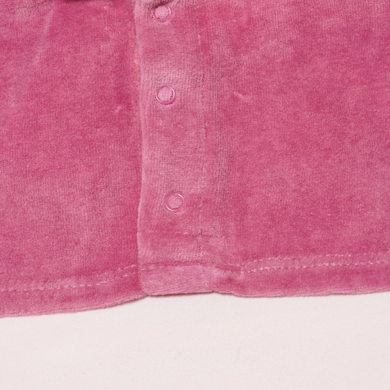 Bluză confortabilă pentru fete, roz Idexe 152158 3