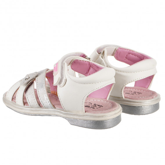 Sandale pentru fete, de culoare albă Beppi 152179 2