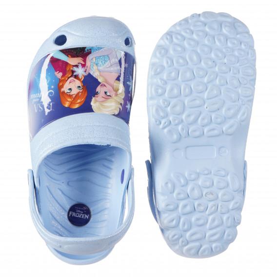 Papuci Disney Croc pentru fete, albastru Disney 152194 