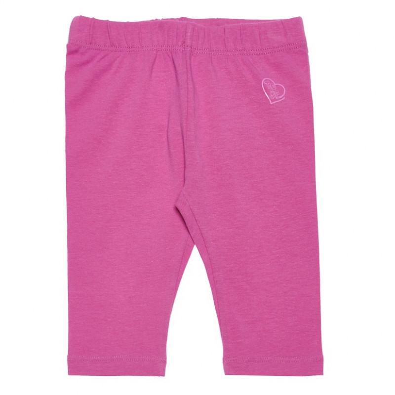 Pantaloni scurți roz cu inscripție pentru fete  152338