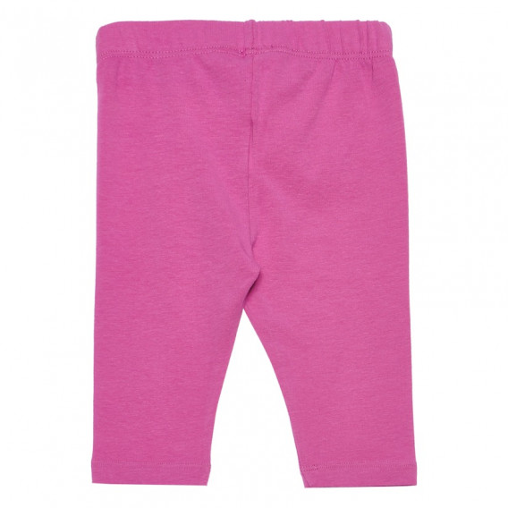 Pantaloni scurți roz cu inscripție pentru fete Chicco 152339 2