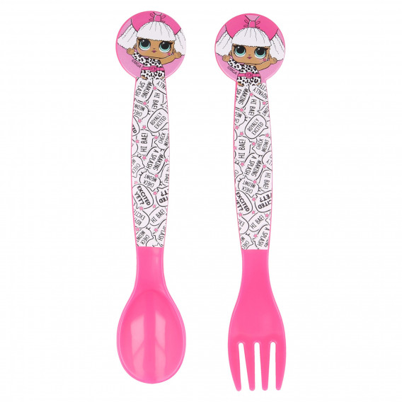 Set lingură și furculiță, LOL Surprise LOL 152525 5