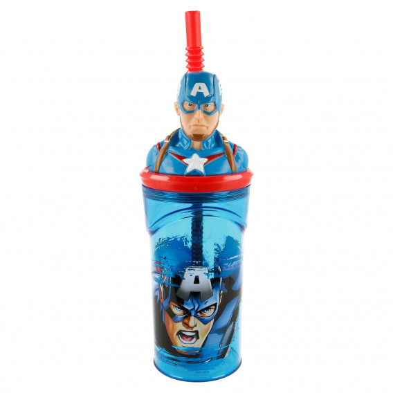 Cană cu Captain America 3D, 360 ml Avengers 152894 