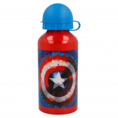 Sticlă de aluminiu, Captain America, 400 ml Avengers 152902 