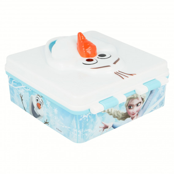 Cutie pentru prânz cu figurină 3D Olaf, 14 x 15 cm Frozen 152967 3