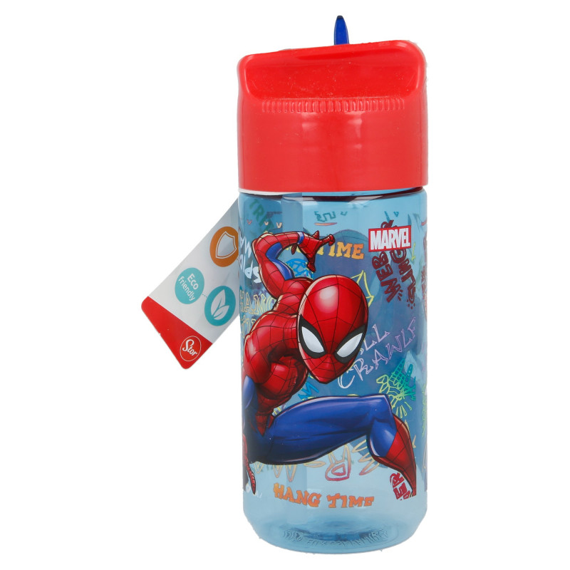 Sticlă de Tritan cu Spiderman, 430 ml  153226