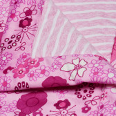 Pătură de plus cu design floral pentru o fată TUTU 153606 2