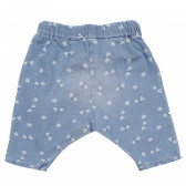 Pantaloni scurți din bumbac cu imprimeu fluture pentru bebeluși Boboli 153813 2
