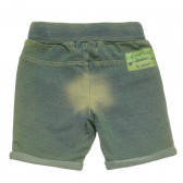 Pantaloni scurți cu efect purtat pentru bebeluși, verde Boboli 153888 2