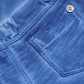 Pantaloni scurți din bumbac cu efect purtat, pentru băieți, albastru Boboli 153913 8