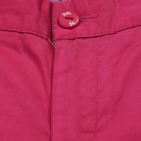 Pantaloni scurți pentru fete, roz închis Boboli 153924 3