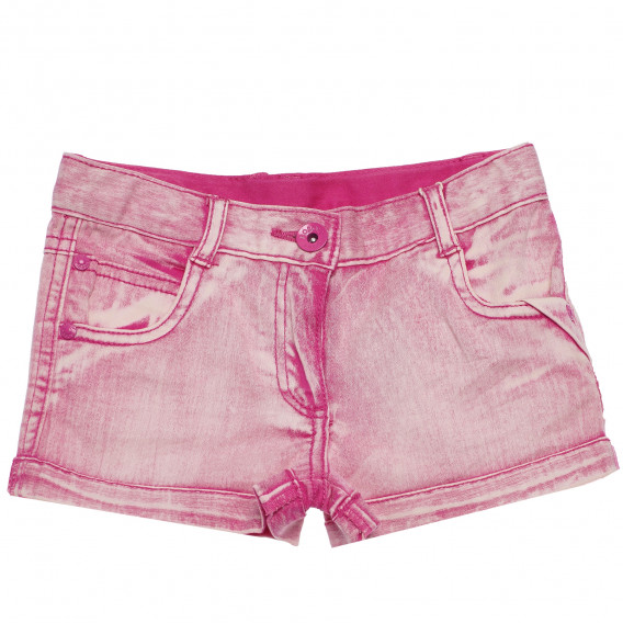Pantaloni scurți din denim pentru fete, roz Boboli 153926 