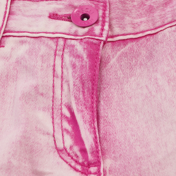 Pantaloni scurți din denim pentru fete, roz Boboli 153929 3