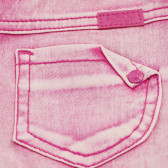 Pantaloni scurți din denim pentru fete, roz Boboli 153931 4