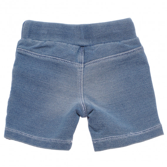 Pantaloni scurți de jeans pentru bebeluși, albastru Boboli 153963 2