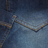 Jeans cu curea în dungi pentru băieți, albastru Tape a l'oeil 154397 3