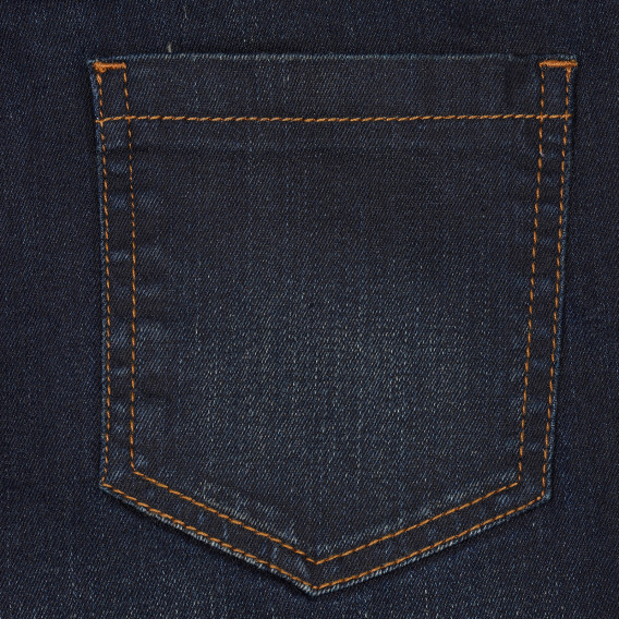 Jeans cu fundă, pentru fete, albastru Tape a l'oeil 154438 3