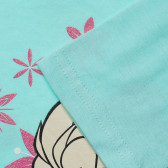 Rochie albastră din bumbac, cu mâneci lungi - Frozen, pentru fete Frozen 154587 3