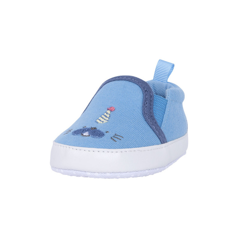 Papuci de bebeluși de culoare albastră  1546