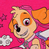 Rochie roz din bumbac pentru fete -Patrula Cățelușilor Nickelodeon 154600 2