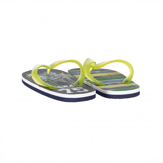 Flip-flops pentru băieți, verde deschis Boboli 154749 2