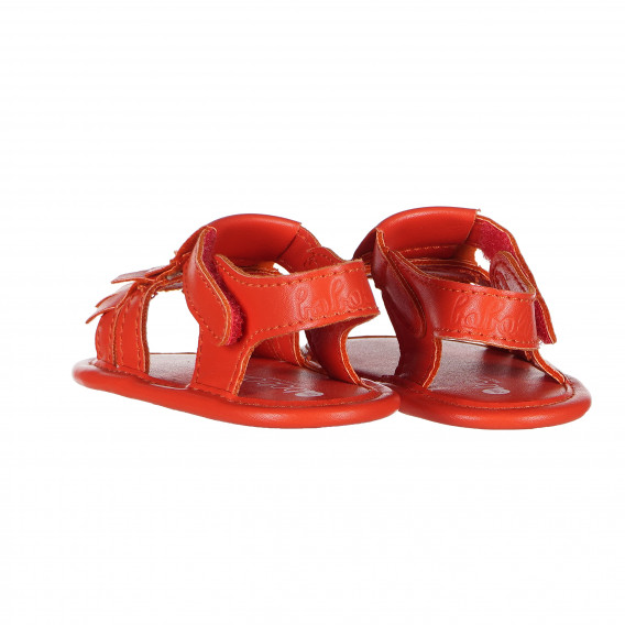 Sandale cu franjuri pentru fetițe, roșii Boboli 154773 2